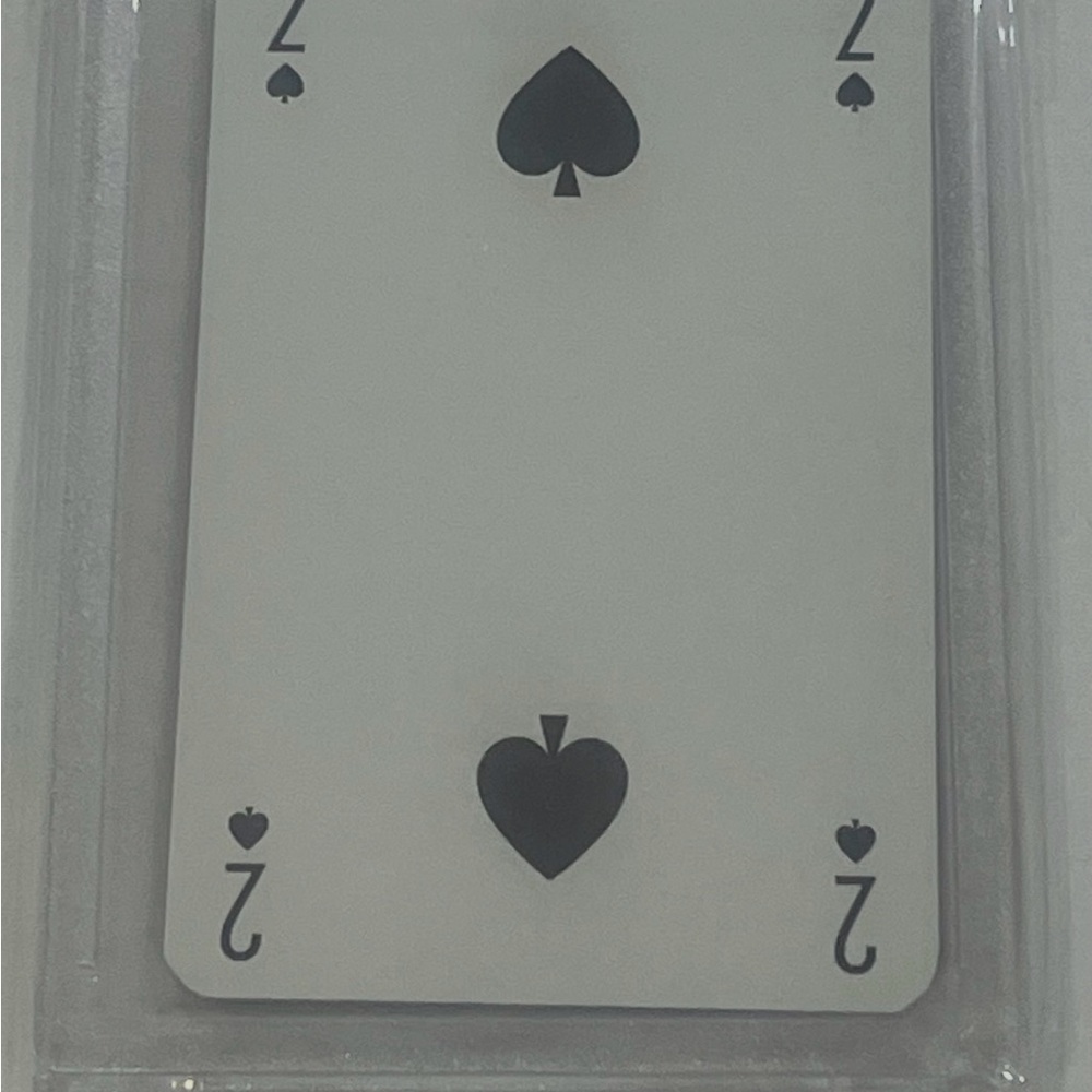 Louis Vuitton Black and White Playing Cards